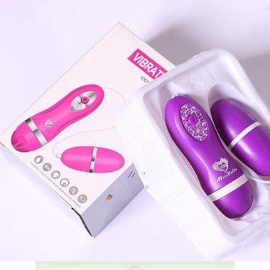 （女用器具）悦青春遥控震动跳蛋（玫红，紫色） 新品